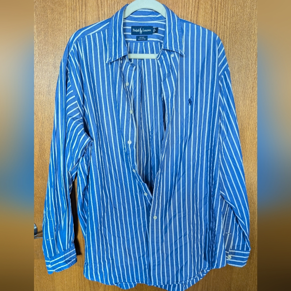 Ralph Lauren Blue Label Striped Button-Down Shirt